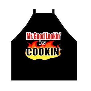 Funny Apron    Mr. Good Looking Barbecue Apron   Kitchen Storage And Organization Product Accessories