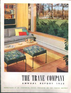 The Trane Company HVAC Products Annual Report 1952 Entertainment Collectibles