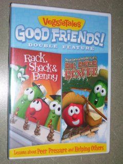 Veggie Tales Good Friends Double Feature; Rack, Shack & Benny & Big River Rescue Movies & TV