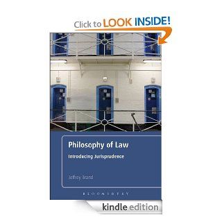 Philosophy of Law Introducing Jurisprudence eBook Jeffrey Brand Kindle Store