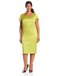 Dana Kay Women's Plus Size Cap Sleeve Dress