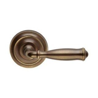 Omnia 944PA Passage US3A Unlacquered Brass PA Passage Door Hardware Lever Latchset    