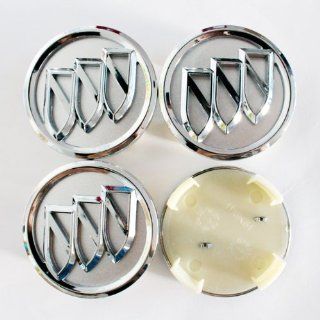 HAMMER BUICK 61.5mm Silver Wheel Center Hub Caps Special Offer 4 pc Set
