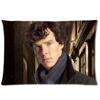 Benedict Cumberbatch Custom Pillowcase Covers Zippered Pillow Cushions Cases 20x30 (Two sides)  