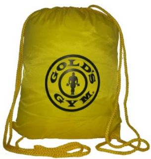 G970 Golds Gym Drawstring Gym Bag (Yellow) Clothing