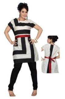 Women Plain Cotton Tunic Multi Color Fabric Top Dress Clothing