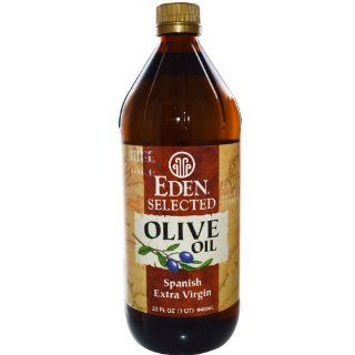 Eden Foods Foods, Selected, Olive Oil, Spanish Extra Virgin, 32 fl oz (946 ml) Health & Personal Care