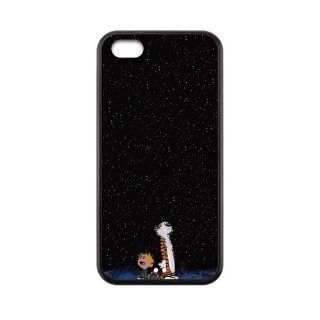 Calvin and Hobbes Hard Case for Apple Iphone 5C DoBest iphone 5C case CC946 Cell Phones & Accessories