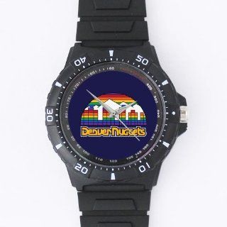Custom Denver Nuggets Watches Black Plastic High Quality Watch WXW 972 Watches