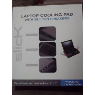 Slick Laptop Cooling Pad with Built in Speakers Computers & Accessories