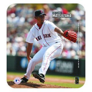 Specialbuy Boston Red Sox Dice k "Action" Mousepad From Toon Art Mlb Fan Major League Baseball Game Decoration Accessories Sports & Outdoors