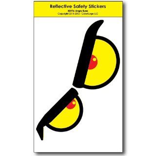 Angry Eyes REFLECTIVE Decals Automotive