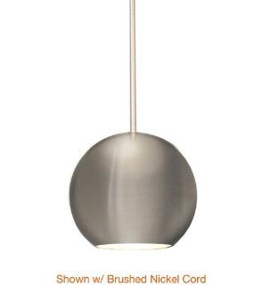 WAC Lighting MP 953 CH/CH Stadt Monopoint Pendant, Chrome Shade with Chrome Socket Set, Canopy Included   Ceiling Pendant Fixtures  