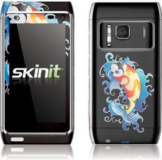 Paintings   Koi on Black   Nokia N8   Skinit Skin Cell Phones & Accessories