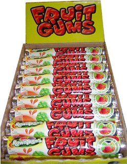 Nestle Rowntrees Fruit Gums Case of 36  Gummy Candy  Grocery & Gourmet Food