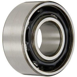 SKF 3308 A Double Row Ball Bearing, Converging Angle Design, 30 Contact Angle, ABEC 1 Precision, Open, Steel Cage, Normal Clearance, 40mm Bore, 90mm OD, 1 7/16" Width, 7500 rpm Maximum Rotational Speed, 9900.0 pounds Static Load Capacity, 14400.00 po