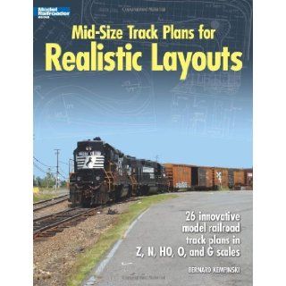 Mid Size Track Plans for Realistic Layouts (Model Railroader) [Paperback] [2008] (Author) Bernard Kempinski Books