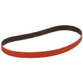3M Cubitron II Cloth Belt 984F, Polyester, Wet/Dry, 1/2" Width x 24" Length, 80+ Grit, Orange (Pack of 200) Sander Belts