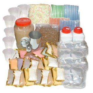 Bubble Tea Deluxe Business Sample Kit with Instructional DVD Video  Grocery & Gourmet Food