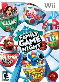 Hasbro Family Game Night 3   Nintendo Wii Video Games