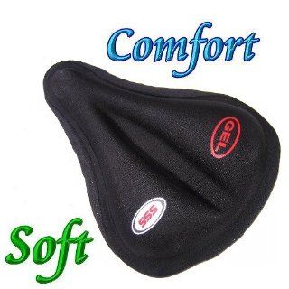 Soft Gel Cushion Bike Bicycle Seat Cover Saddle Pad  Sports & Outdoors