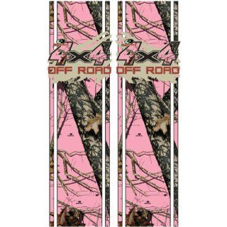 Mossy Oak Graphics 12002 BUP Break Up Pink Rear Quarter Panel Graphics Kit with Mud Splash 4x4 Off Road Decal Automotive