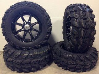 MSA Black Diesel 14" ATV Wheels 26" EFX MotoGrip Tires Sportsman RZR Ranger Automotive