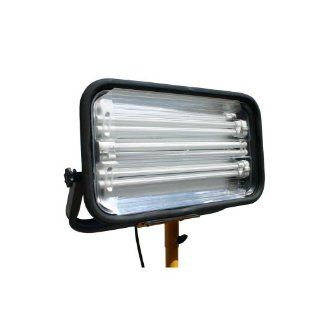 Lind Equipment LE990 Heavy Duty Fluorescent Floodlight, Polycarbonate Lens, Floor Stand, 108 Watts, 20' Cord and Plug Flood Lighting