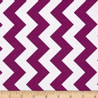 Riley Blake Medium Chevron Purple Fabric