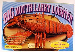 Big Mouth Larry Lobster the Singing Sensation Toys & Games