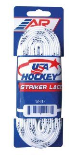 A&R Sports USA Hockey Laces, 96 Inch, White Sports & Outdoors