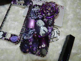 Luxury Blings Cellphone Cover Marilyn Monroe Theme Sexy For Iphone 4G 5 4S  3gs Any Models available 