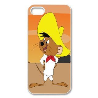 Mystic Zone Speedy Gonzales iPhone 5 Case for iPhone 5 Cover Cartoon Fits Case WSQ0096 Cell Phones & Accessories