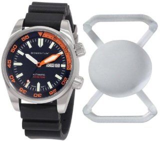 New St. Moritz Momentum Innerspace Men's Dive Watch & Underwater Timer for Scuba Divers with Black Hyper Rubber Band & FREE Watch Protector Valued at $12.95 Value for Added Protection to the Glass Face of Your Dive Watch Watches