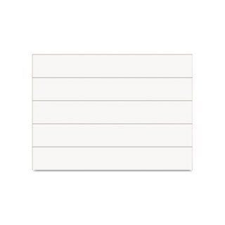 ** Dry Erase Magnetic Tape Strips, White, 6" x 7/8", 25/Pack **  