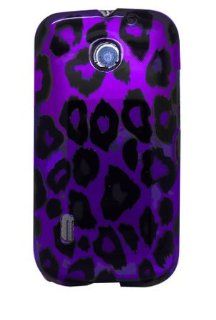 Graphic Case for Huawei U8652 Fusion   Purple Leopard (Package include a HandHelditems Sketch Stylus Pen) Cell Phones & Accessories