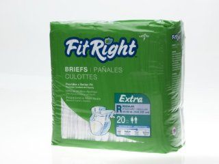 FitRight Extra Briefs (Pack of 20) Size Regular Health & Personal Care