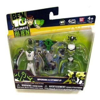 Ben 10 (Ten) Alien Creation Chamber Mini Figure 2 Pack Upgrade and Stinkfly Toys & Games