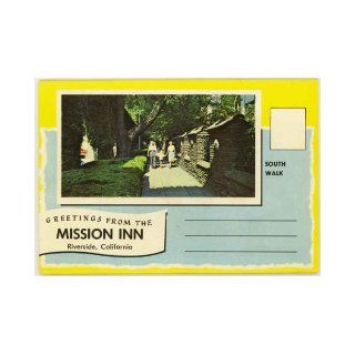 Mission Inn (Glenwood Hotel   Riverside California) (1950's Souvenir Postcard Folder) Frank A. Miller, Mary Chesrown Books