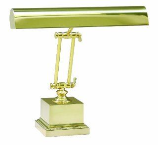 House of Troy P14 202 13 Inch Portable Desk/Piano Lamp, Polished Brass    