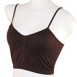 Ladies Brown Seamless Short Cami  Other Products  