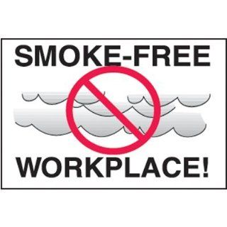 Housekeeping Sign   Smoke Free Workplace Industrial Warning Signs