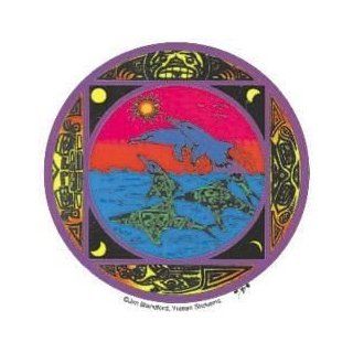 4" Cool Hippie Mandalas Hippy Decals Unique Window Stickers for Cars 