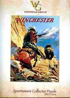 Horseman and Bear  Winchester Poster Puzzle Toys & Games