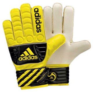 adidas Response Training Goalkeepers Glove (Lemon Peel/Black/White, 10 )  Soccer Goalie Gloves  Sports & Outdoors