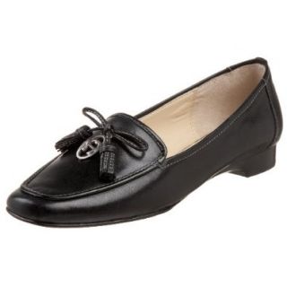 Etienne Aigner Women's Vita Loafer,Black Calf,6 M US Shoes
