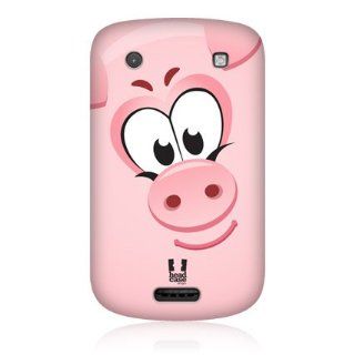Head Case Designs Pig Square Face Animal Design Back Case for BlackBerry Bold Touch 9900 