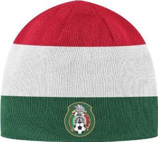 Mexico National Soccer Futbol Team Adidas Knit Hat   Red/White/Green  Sports Related Merchandise  Sports & Outdoors