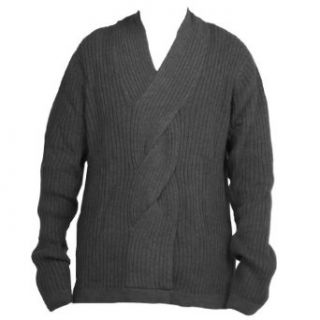Just Lixiang Men's Plus Size Large Warm Winter Cardigan Sweater Pullover A6 (XL, Gray) at  Mens Clothing store