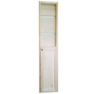 Baldwin 74" Recessed Kitchen Pantry   Wall Mounted Cabinets